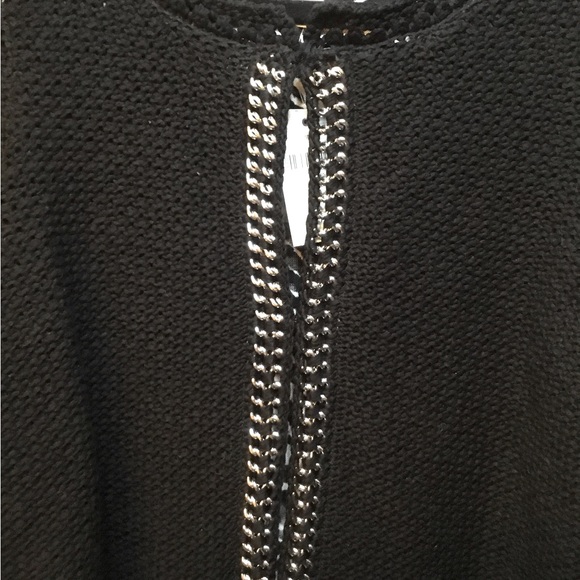 Chico’s Zebra Lined Short Cardigan Sz 1 (8) - Picture 5 of 7